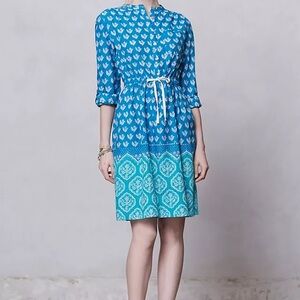 Light weight Blue Patterned dress - Meadow Rue